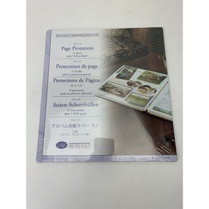 CREATIVE MEMORIES COLLECTION 12X12 Page protectors  Total 16 NIP